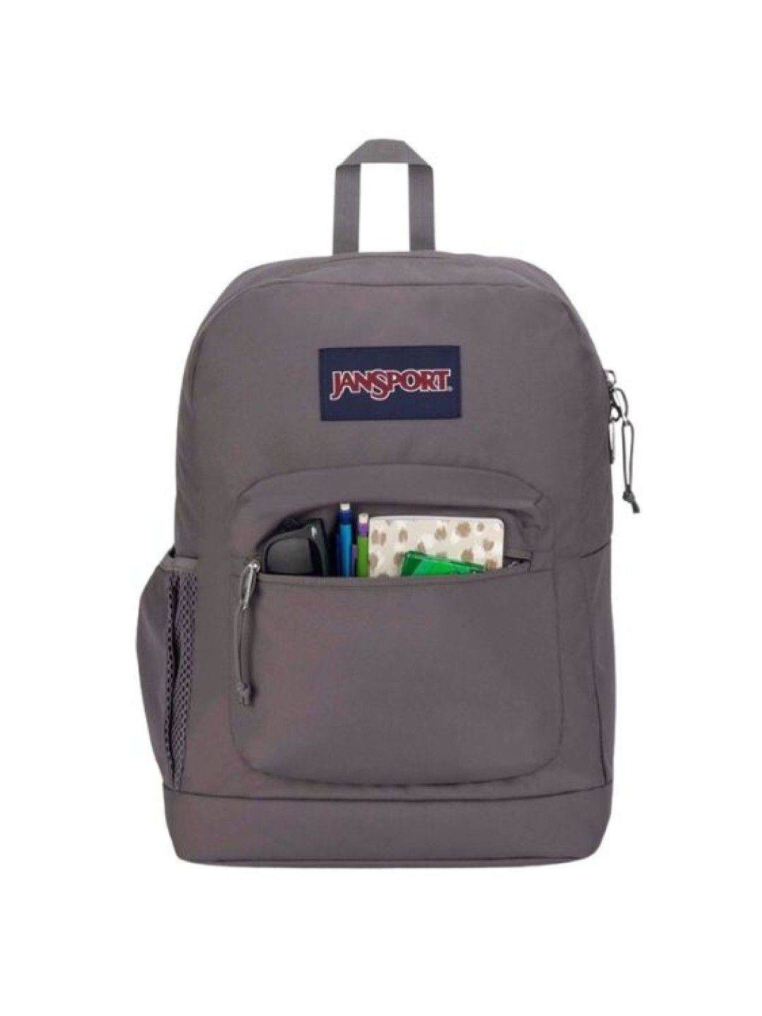 JanSport Backpack Cross Town Plus Graphite Grey (Grey- Image 4)