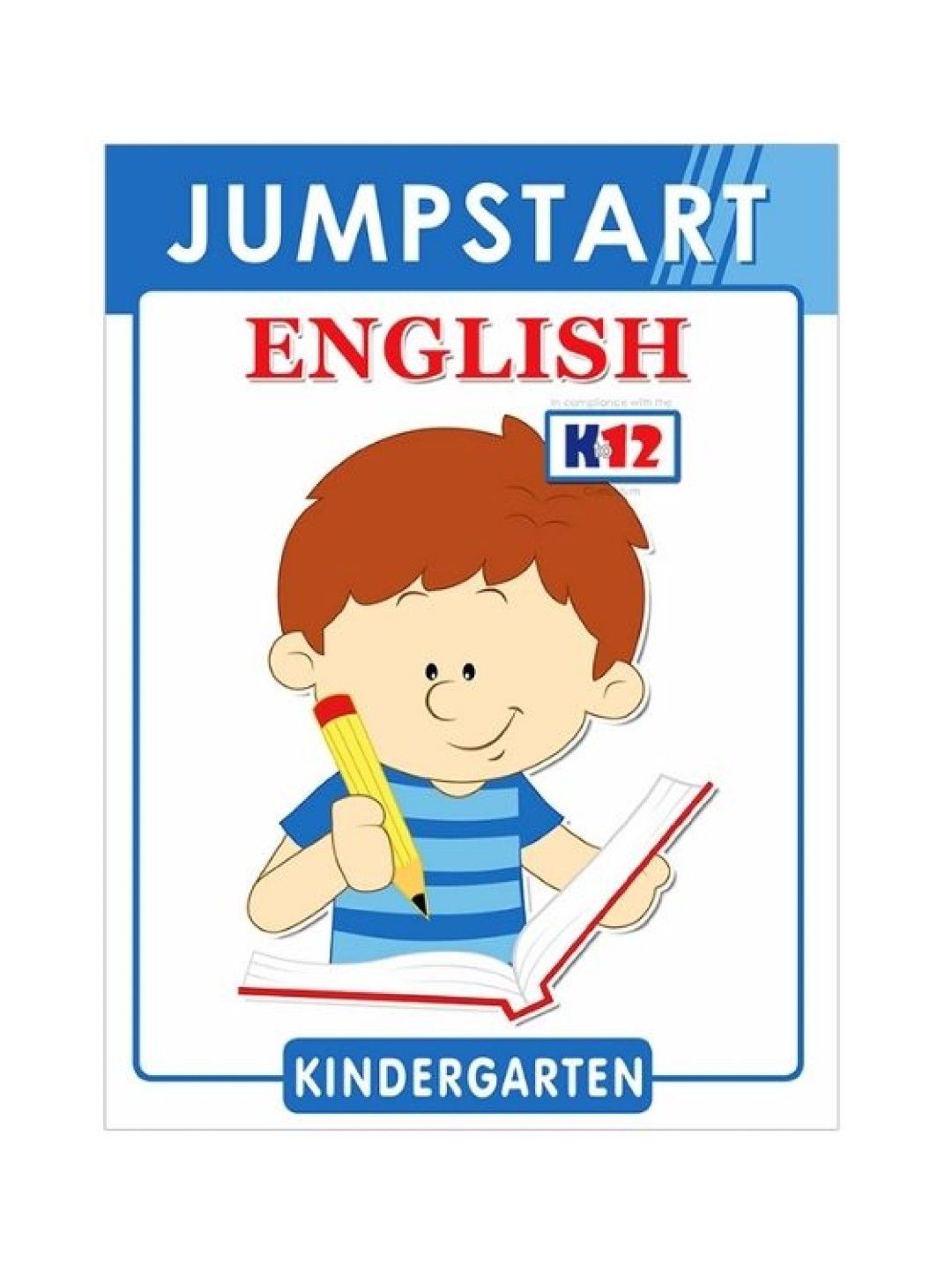 Learning is Fun Jumpstart English Kindergarten (No Color- Image 1)