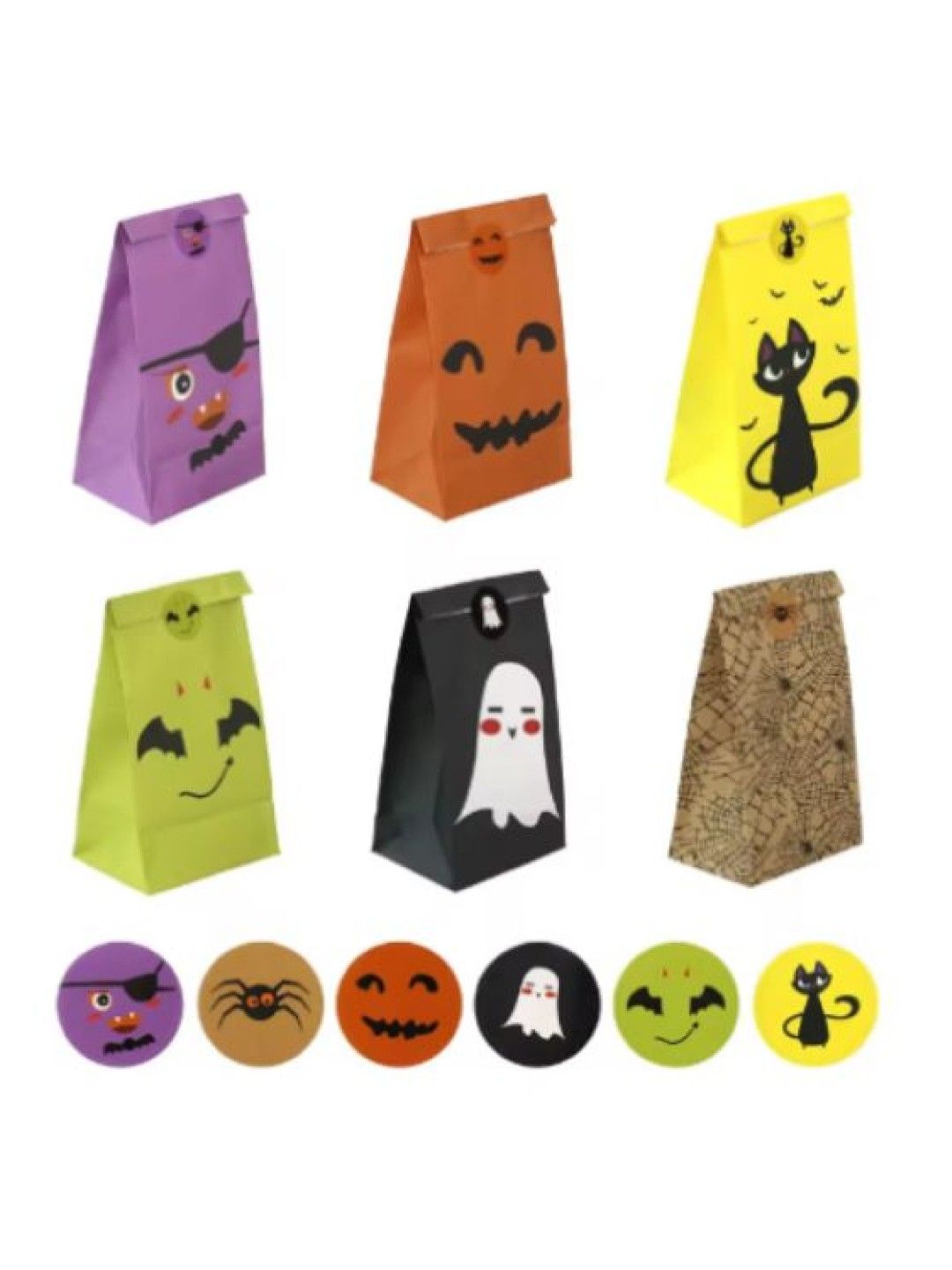 Kiddiecaveph Jack O Lantern Halloween Loot Bag