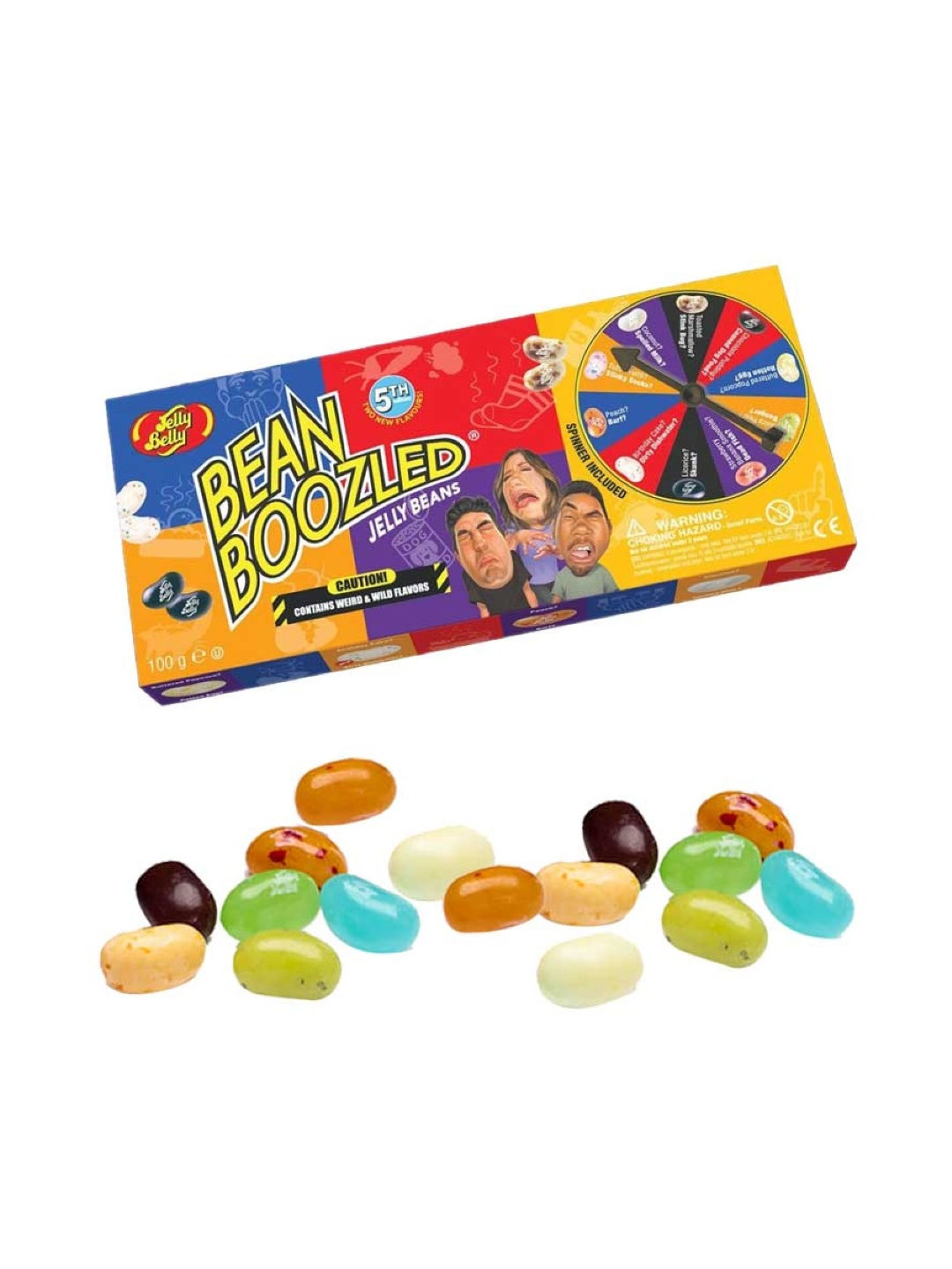 Jelly Belly Candy Corner Bean Boozled Spinner Gift Box (100g)