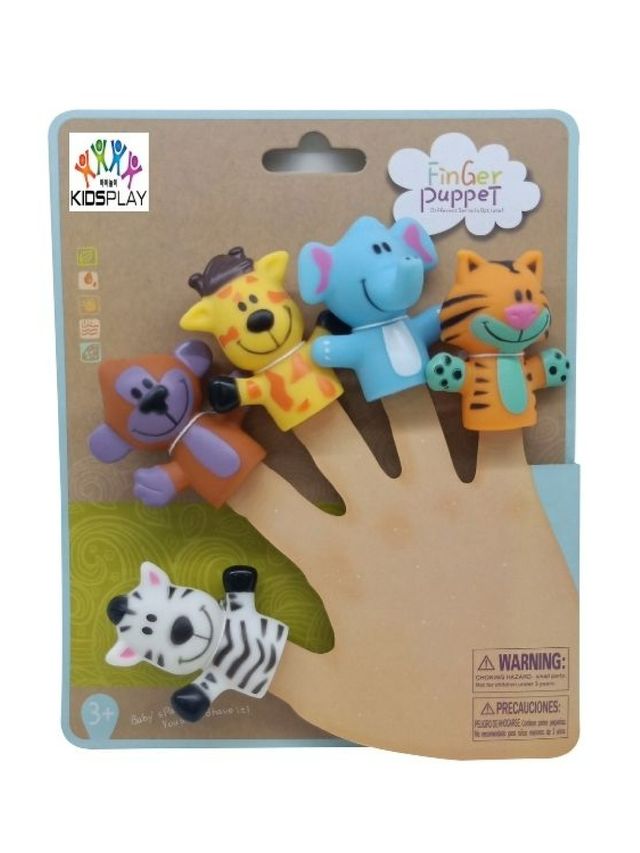 Kidsplay Finger Puppet - Jungle Animals 1 | edamama