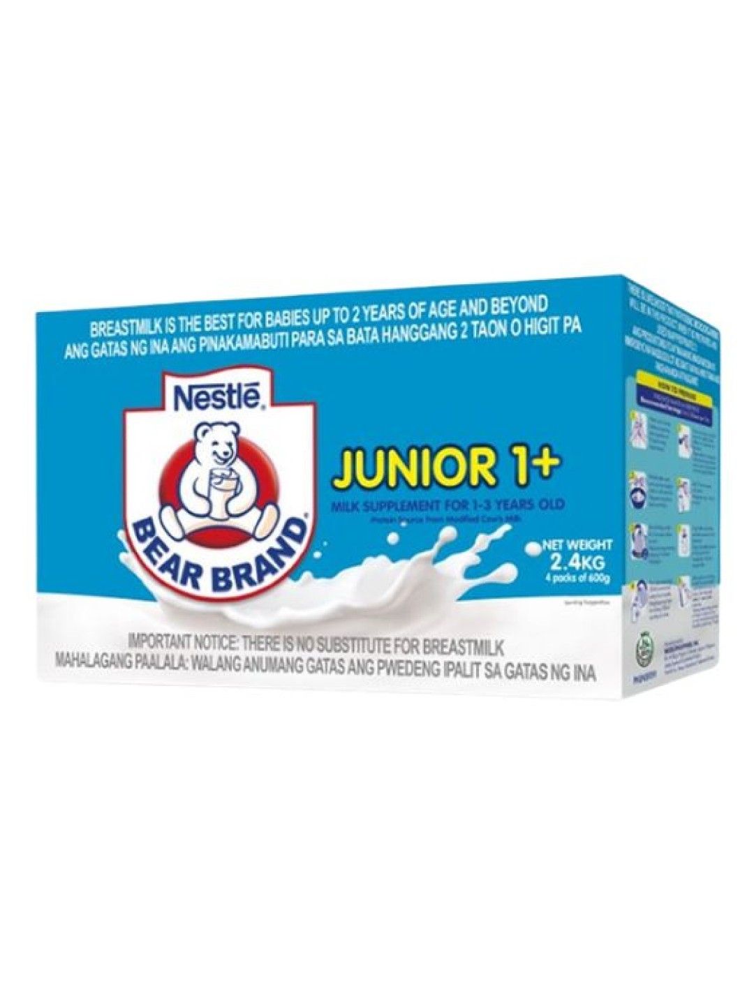 Bear Brand Jr Junior (2.4kg) (No Color- Image 1)