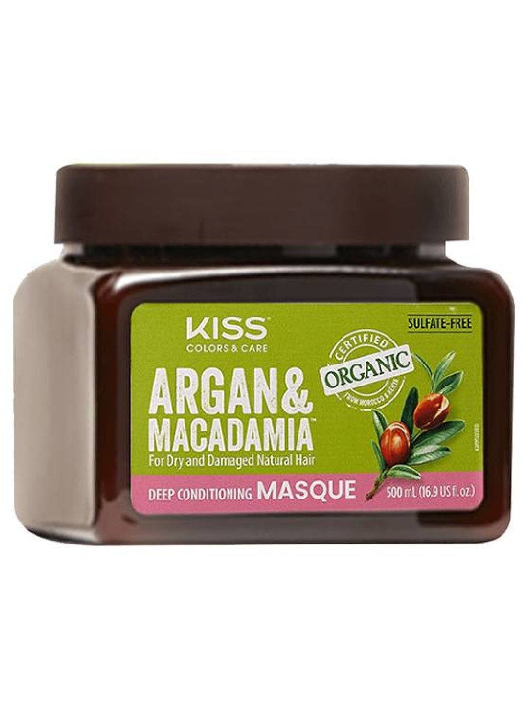 Kiss NY Colors Care Argan Macadamia Deepcon