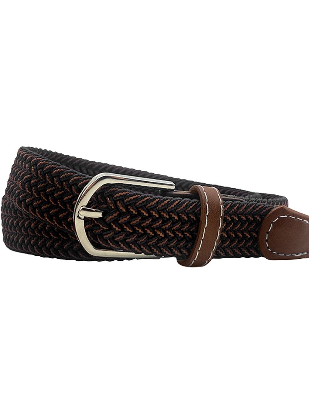 Snazz Kids Belt - Woven Belt Brown (No Color- Image 3)
