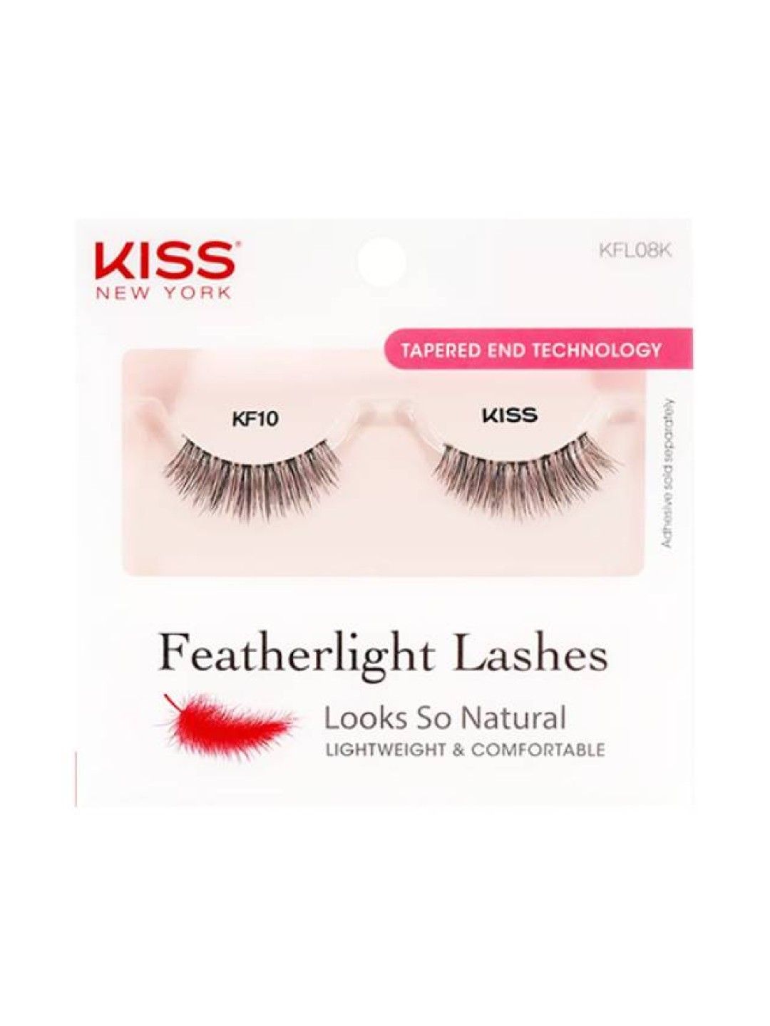 Kiss NY Featherlight Lashes (Cute- Image 3)