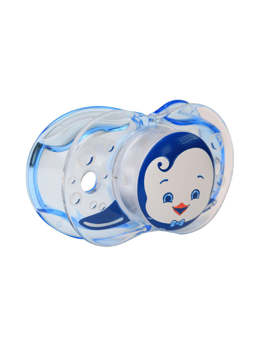 Raz Baby Keep-It-Kleen Ethan Penguin Pacifier (Navy Blue- Image 2)