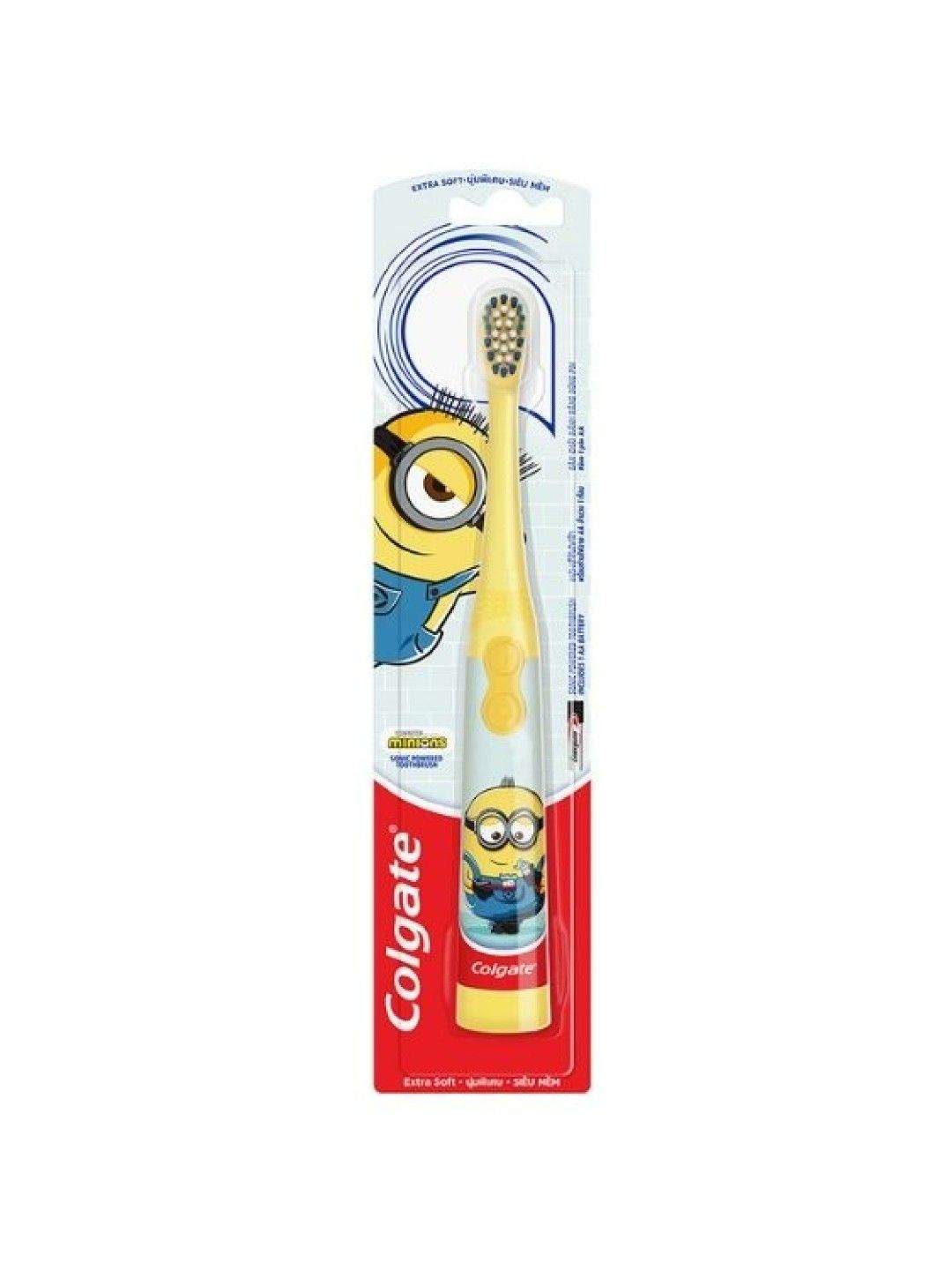 Colgate Kids Minions Talking Battery Toothbrush with Extra Soft Bristle (Assorted) (No Color- Image 1)