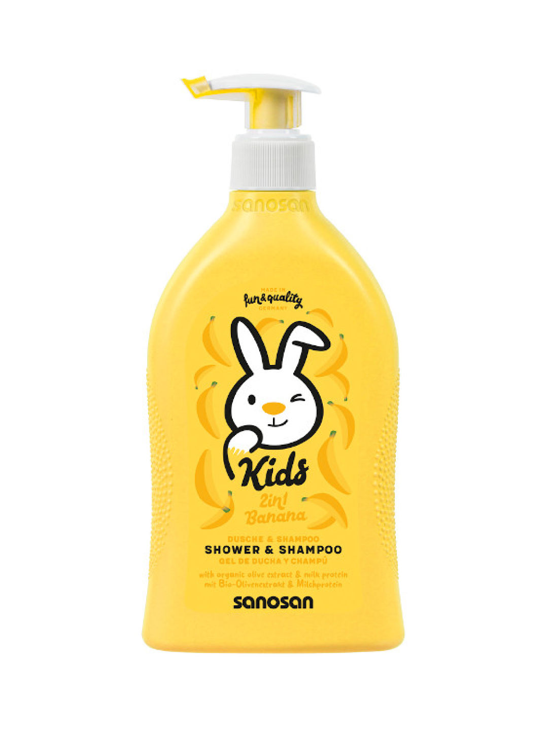 Sanosan Kids Shower & Shampoo Banana (400ml)