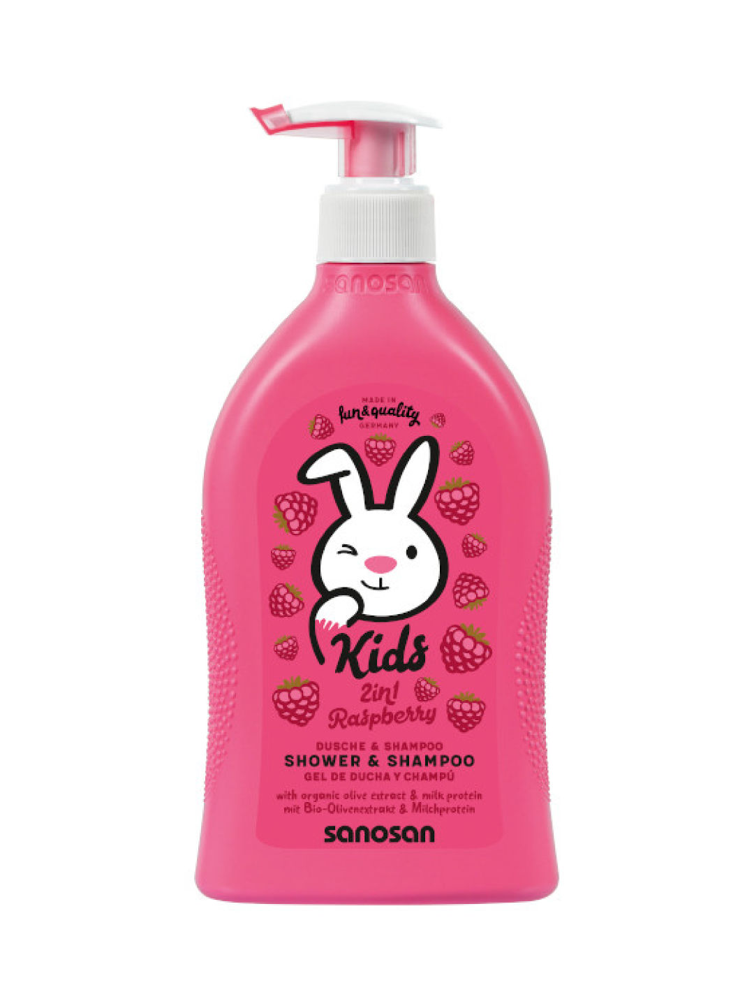 Sanosan Kids Shower & Shampoo Raspberry (400ml)