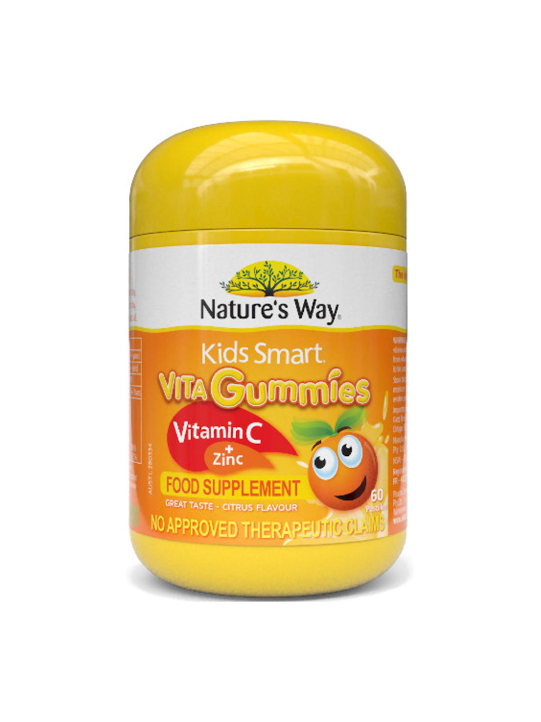 Nature's Way Kids Smart Vita Gummies Vitamin C + Zinc (60s) (No Color- Image 1)
