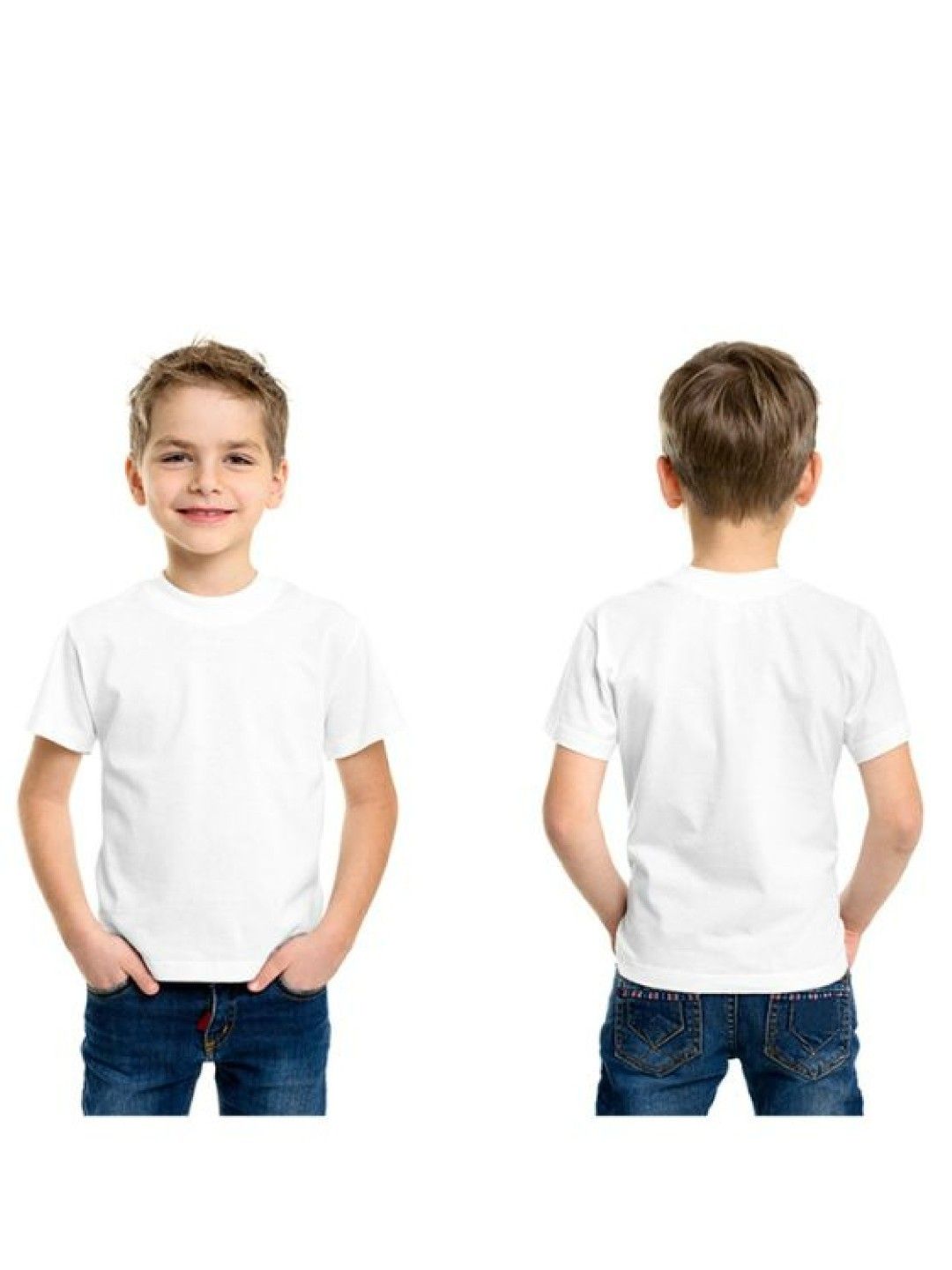 Cotton Central™ Basic T-Shirt (White- Image 1)