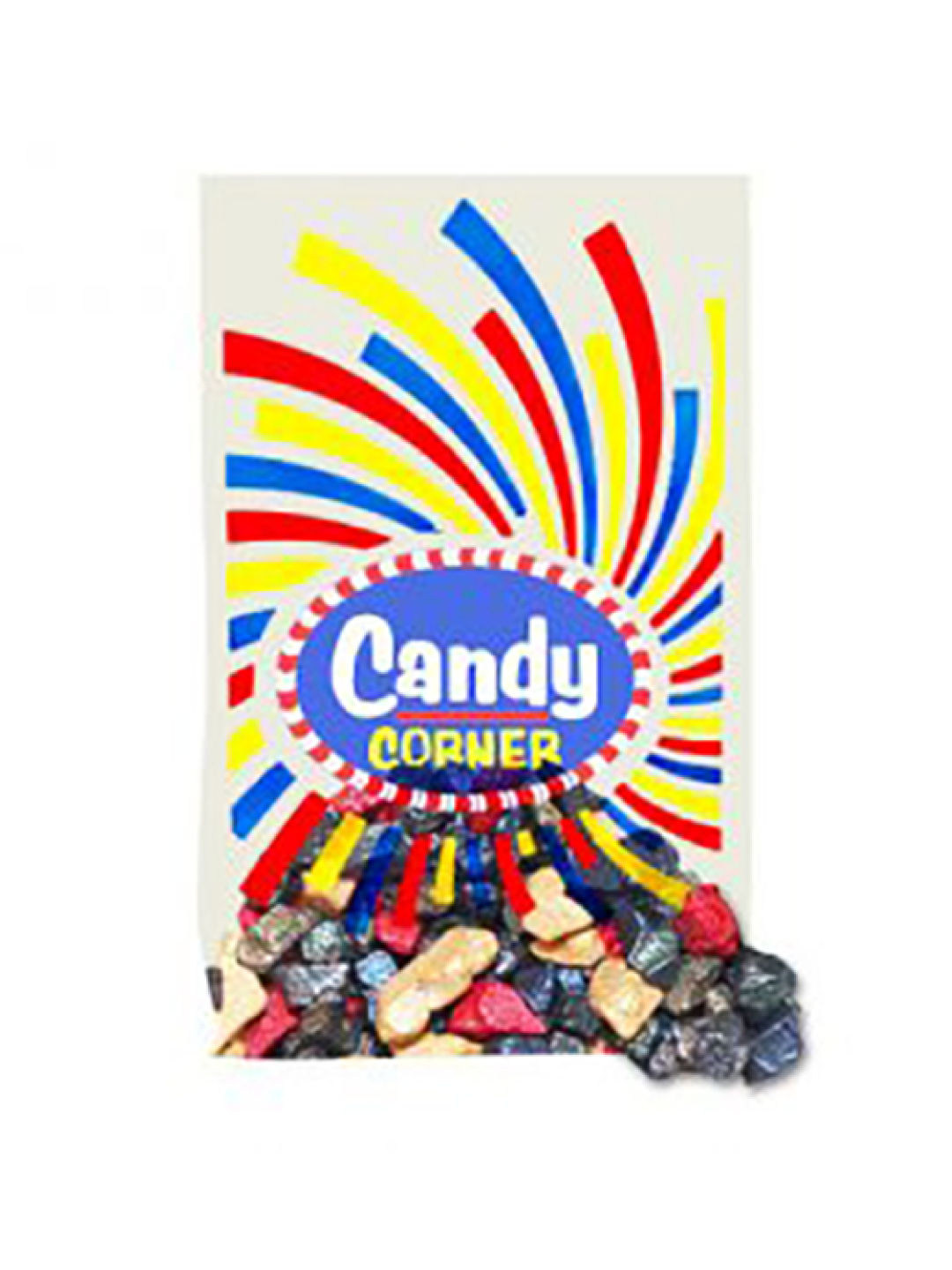 Kimmie Candy Corner Chocorocks Gemstone Nuggets (250g)