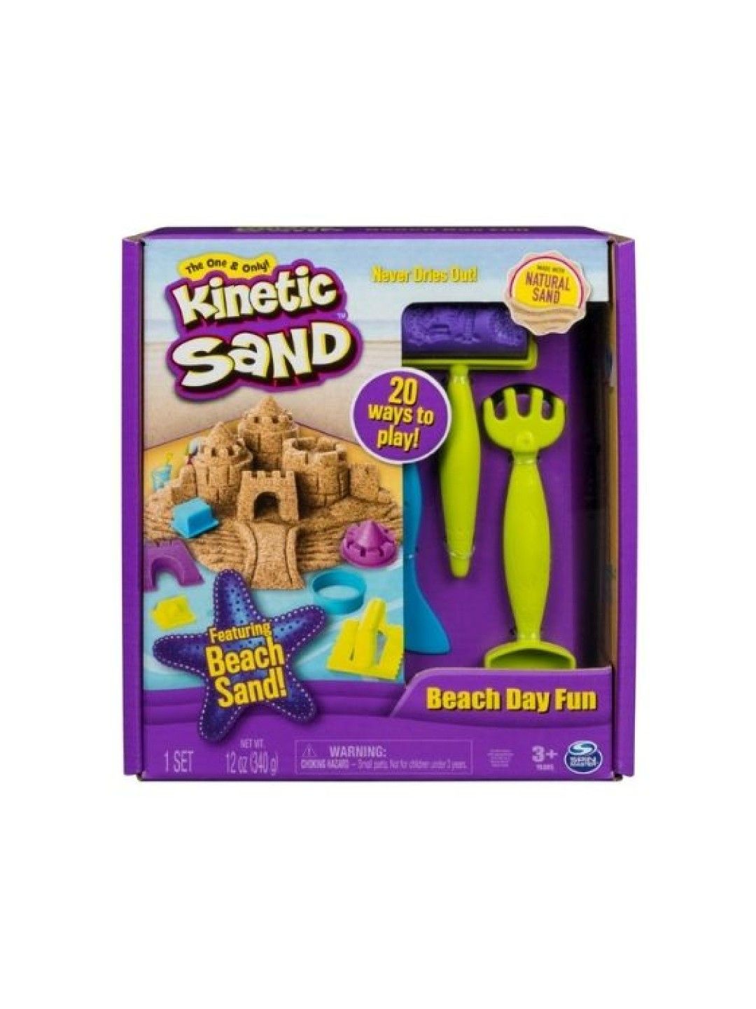 Kinetic Sand Beach Day Fun Playset