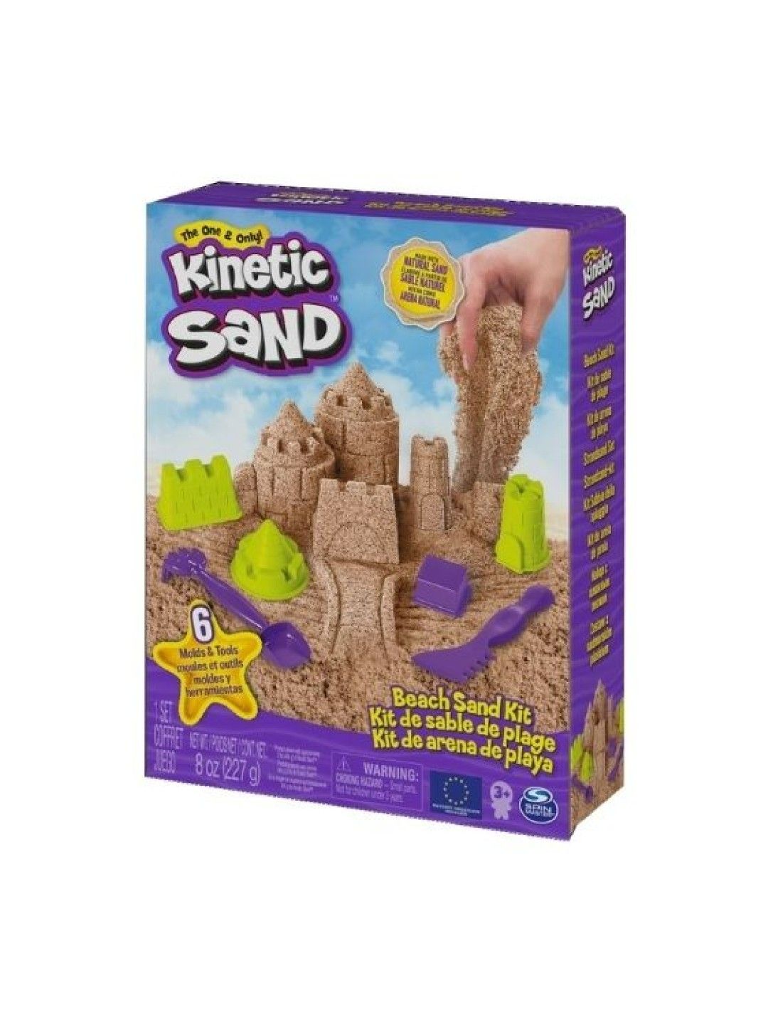 Kinetic Sand Beach Kit (No Color- Image 1)