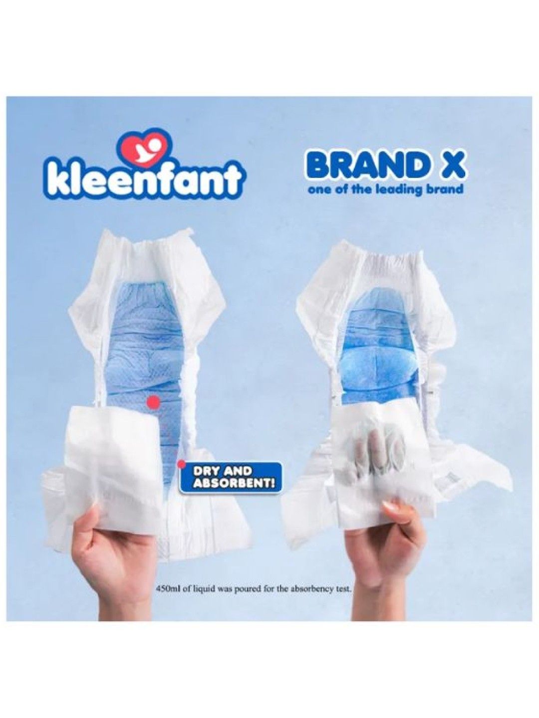 Kleenfant Diaper Taped Small - Travel Pack (4 pcs) (No Color- Image 2)