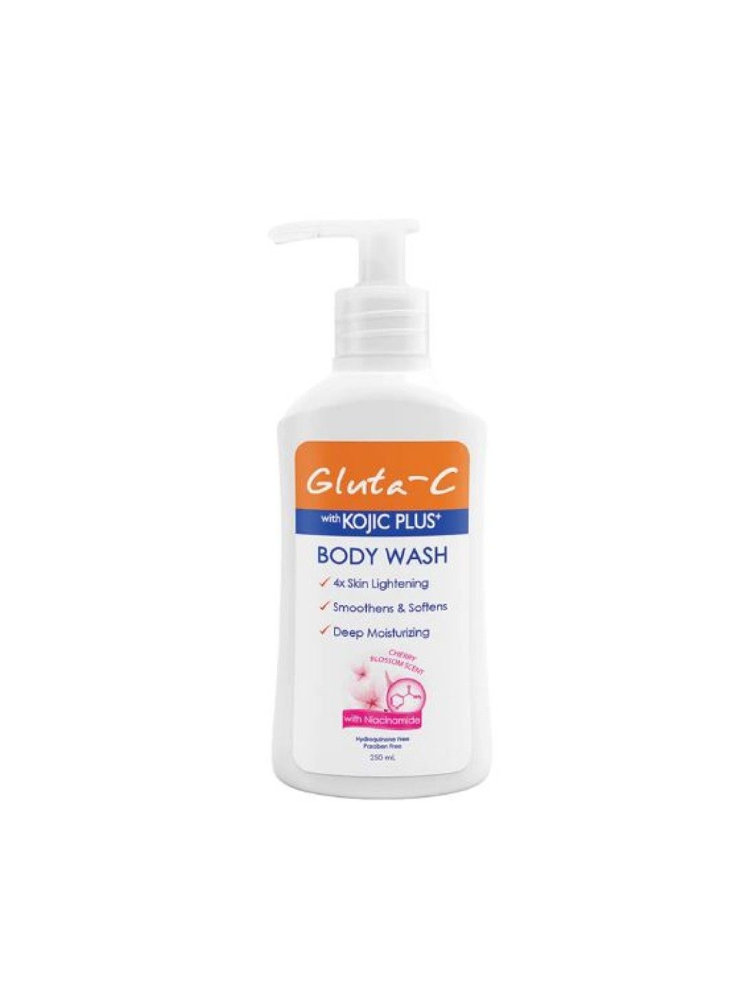 Gluta-C Kojic Plus + Body Wash with Cherry Blossom Scent (250ml) (No Color- Image 1)