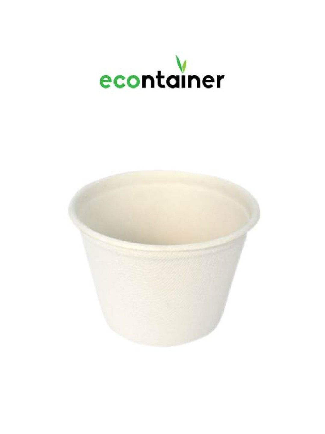 Econtainer Sugarcane Bagasse Sauce Cup Eco-friendly Food Packaging (4oz)- Pack of 50 (without Lid- Image 4)