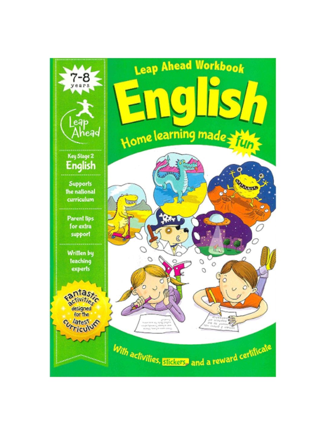 Learning is Fun Leap Ahead Workbook English 7-8 Years (No Color- Image 1)