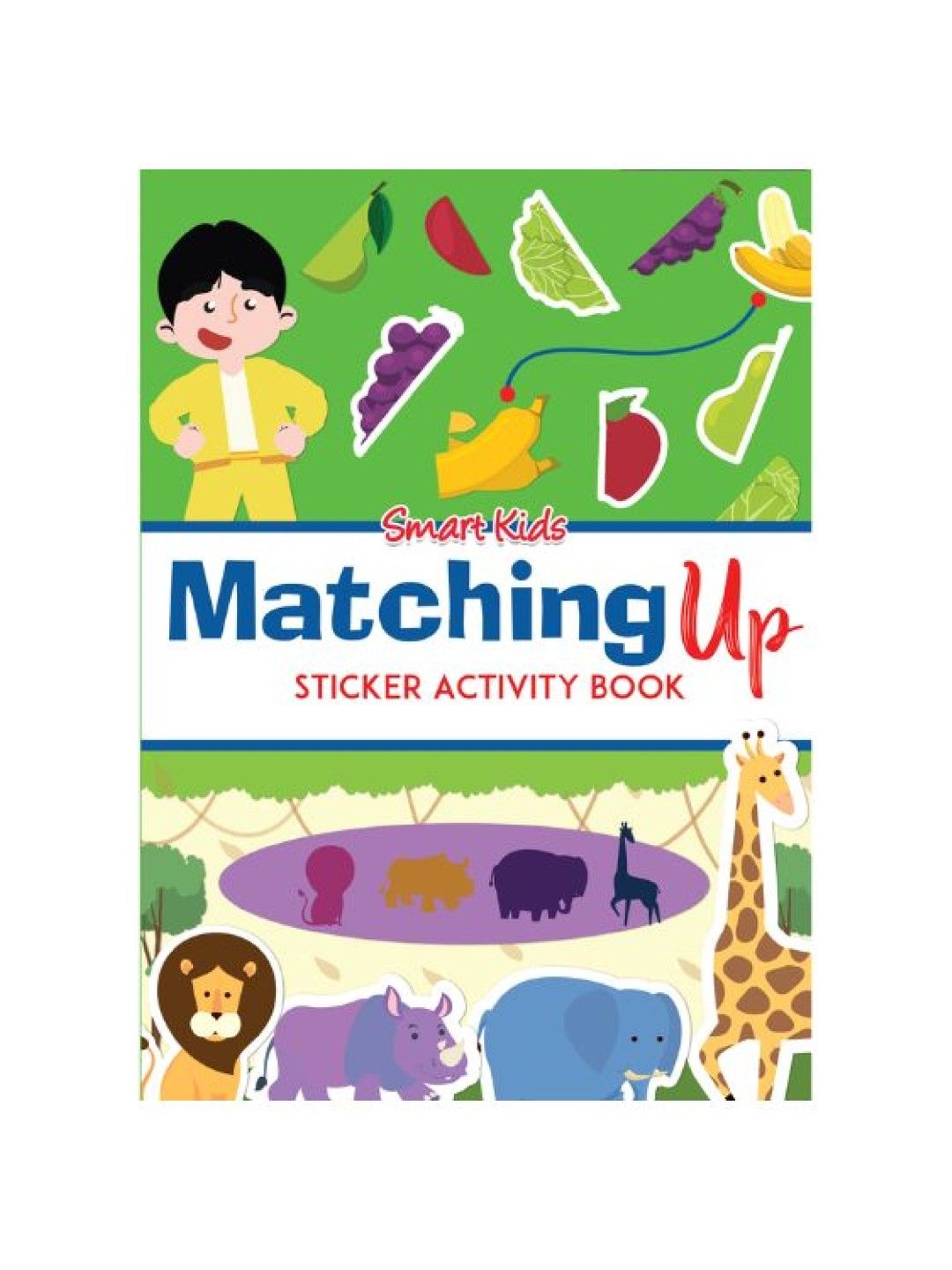 Learning is Fun Smart Kids Sticker Activity Book (Matching Up- Image 1)
