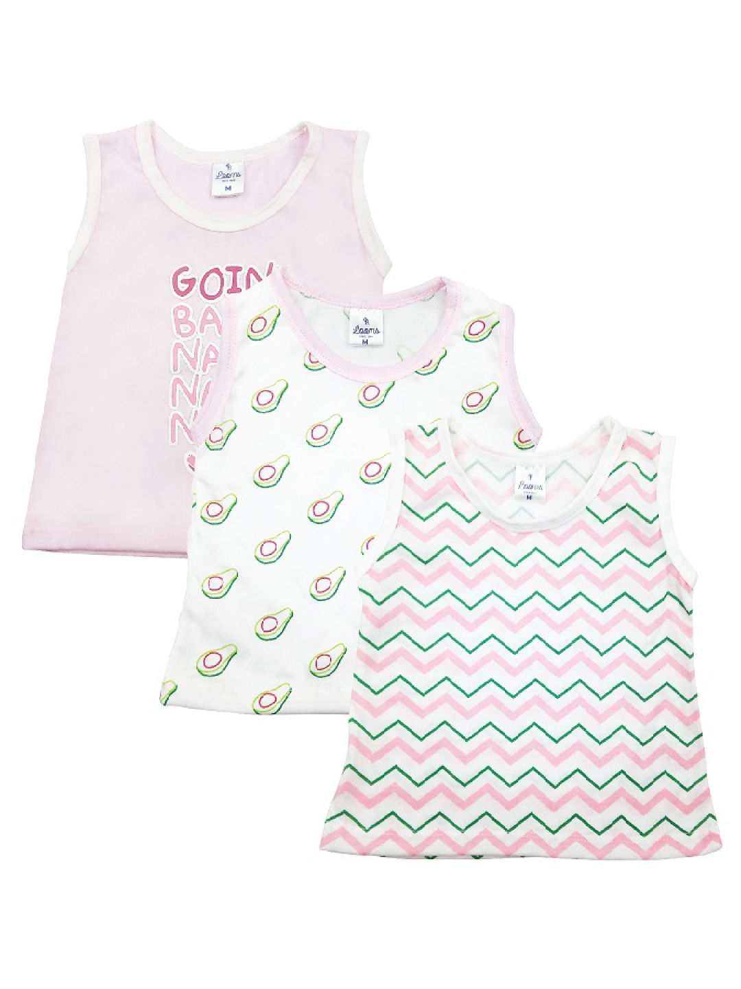 Looms Goin' Bananas Collection Sando 3 pcs (Girl)