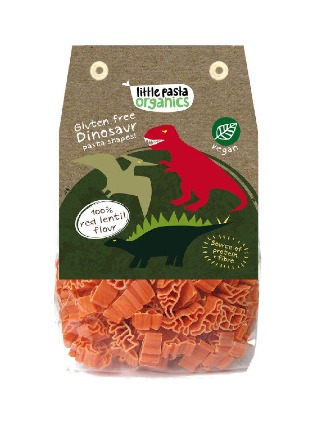 Little Pasta Organics Dinosaur Organic and Gluten-free Pasta (250g)