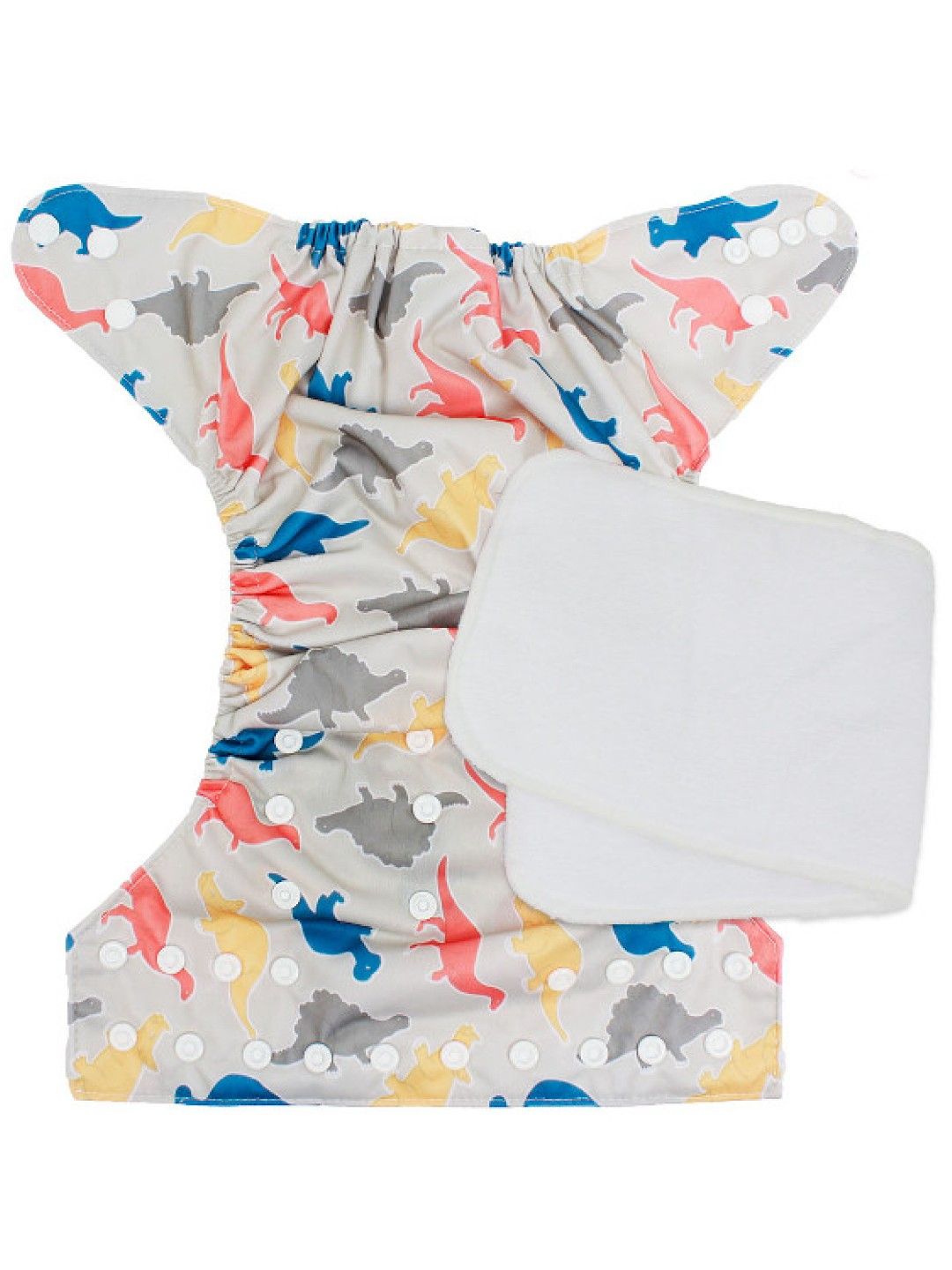 Little Steps Dinosaur Reusable Cloth Diaper (No Color- Image 3)