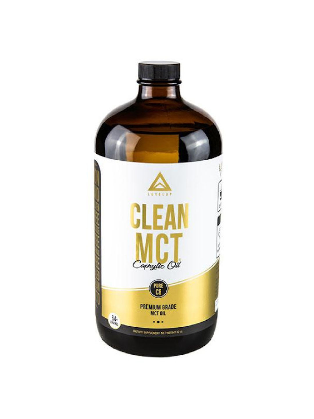 Level Up Nutra Clean MCT Oil (32 oz) (No Color- Image 1)