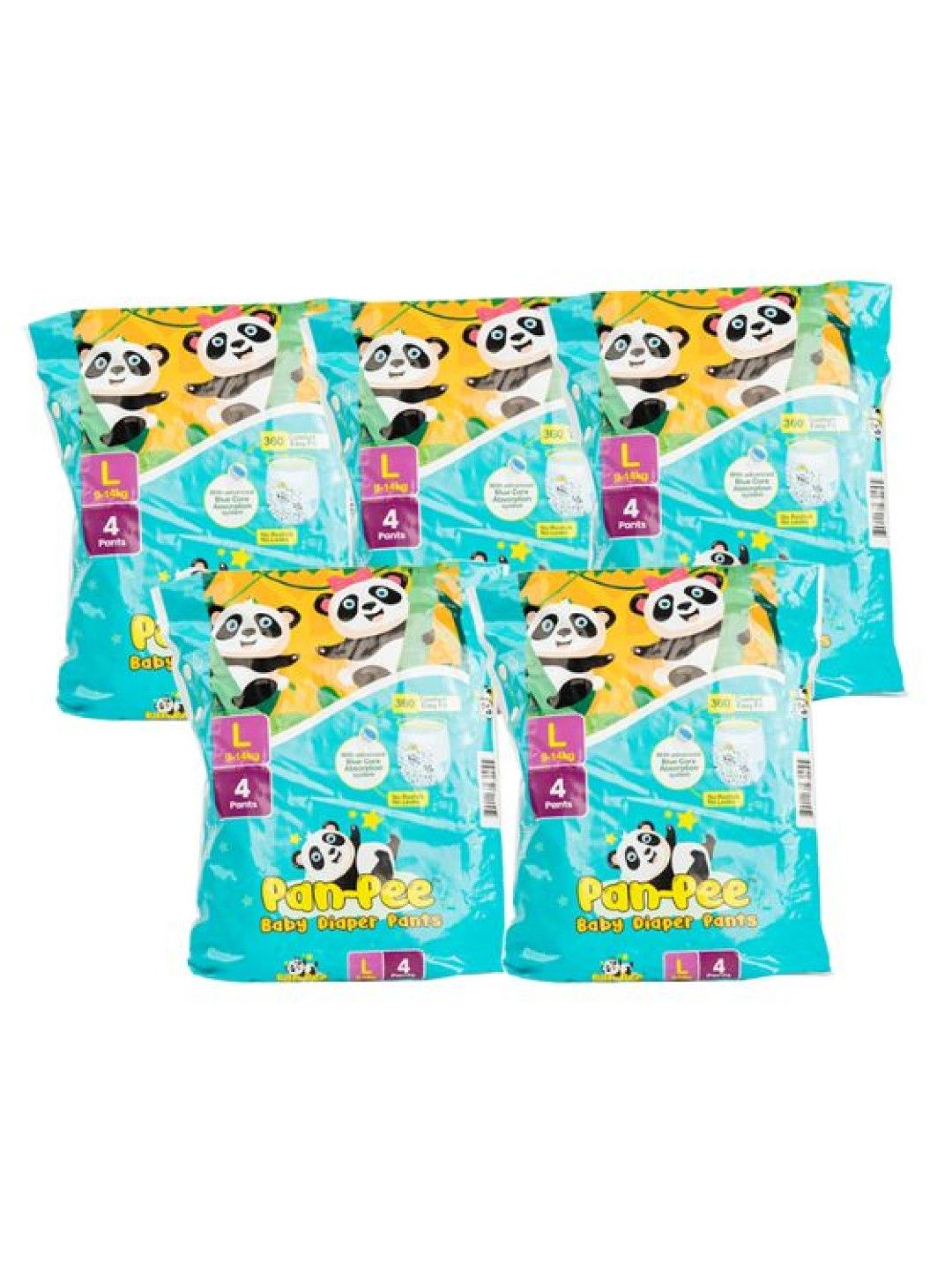 PanPee Baby Diaper Pants - Large (20pcs) (No Color- Image 1)