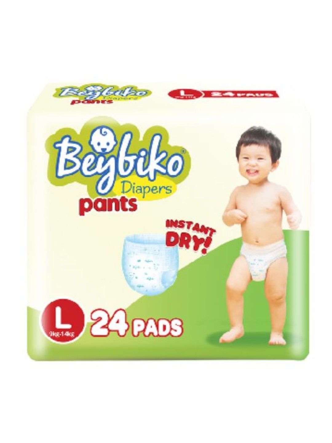 Beybiko Baby Diapers Pants Large 24s (No Color- Image 1)