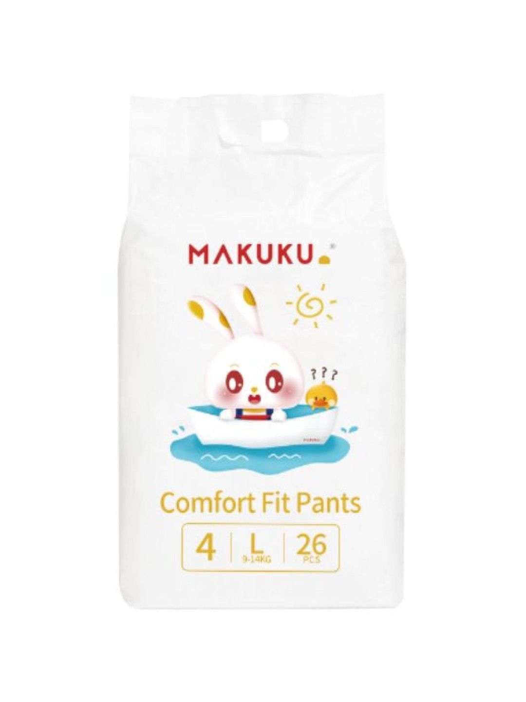 Makuku Baby Soft and Breathable Comfort Fit Diaper Pants, Large (26s)