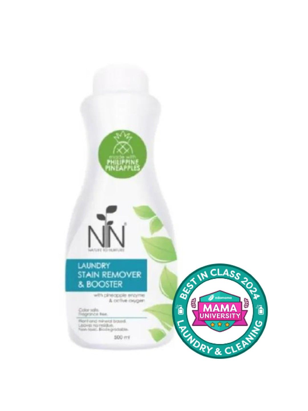 Nature to Nurture Laundry Stain Remover and Booster (500ml)