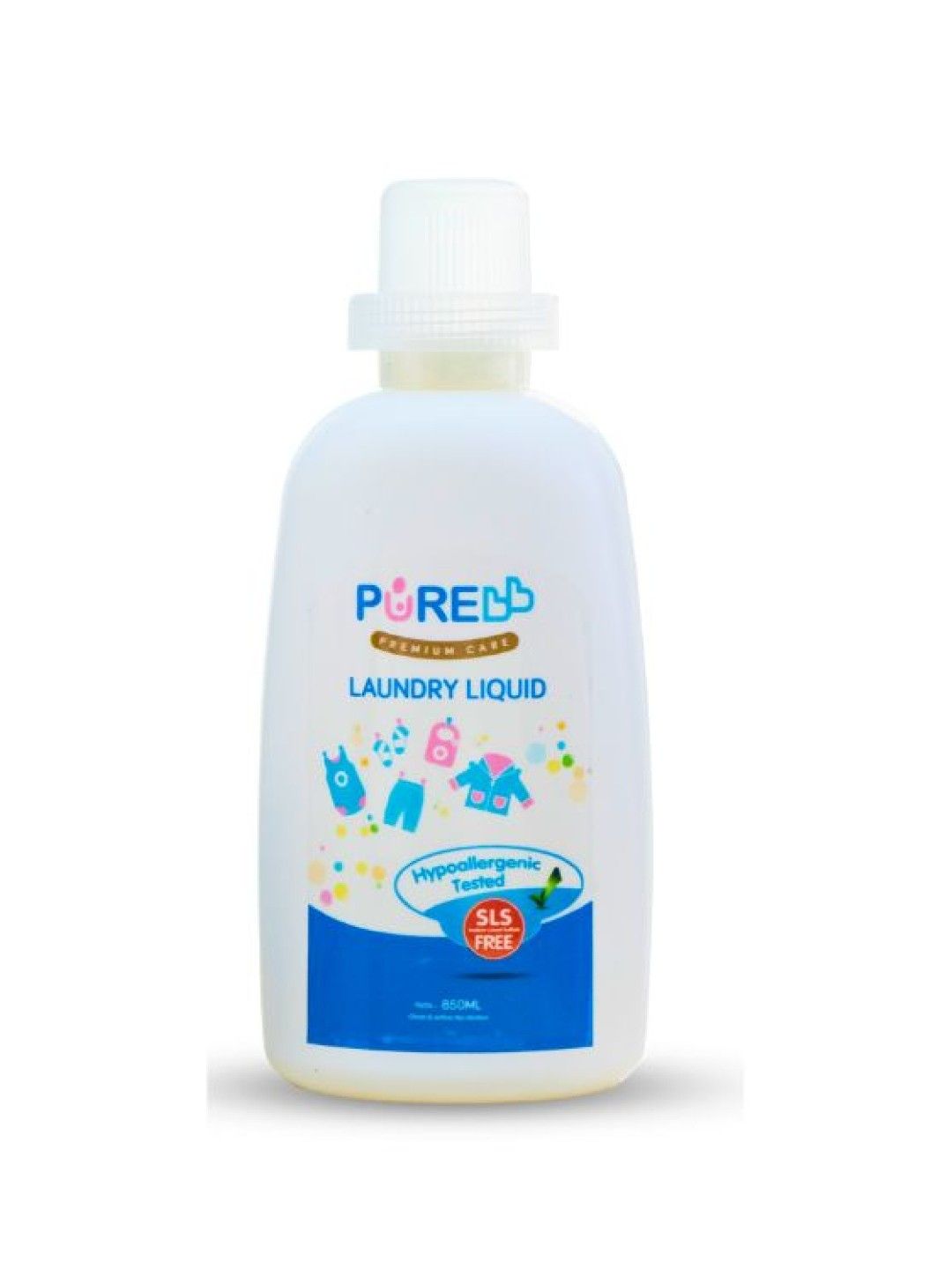 PureBB Laundry Liquid (850ml) (No Color- Image 1)