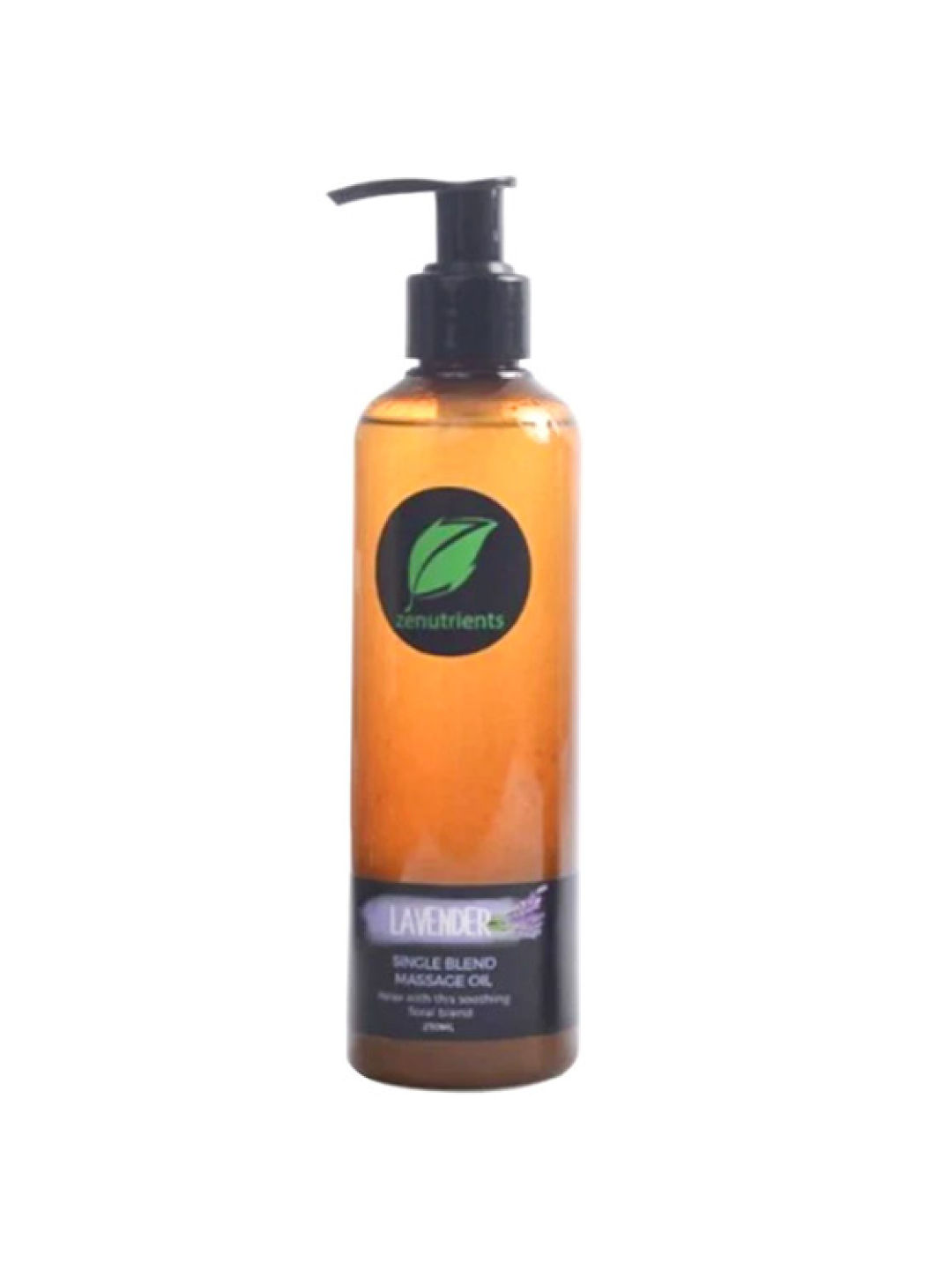 Zenutrients Lavender Single Blend Massage Oil (250mL)