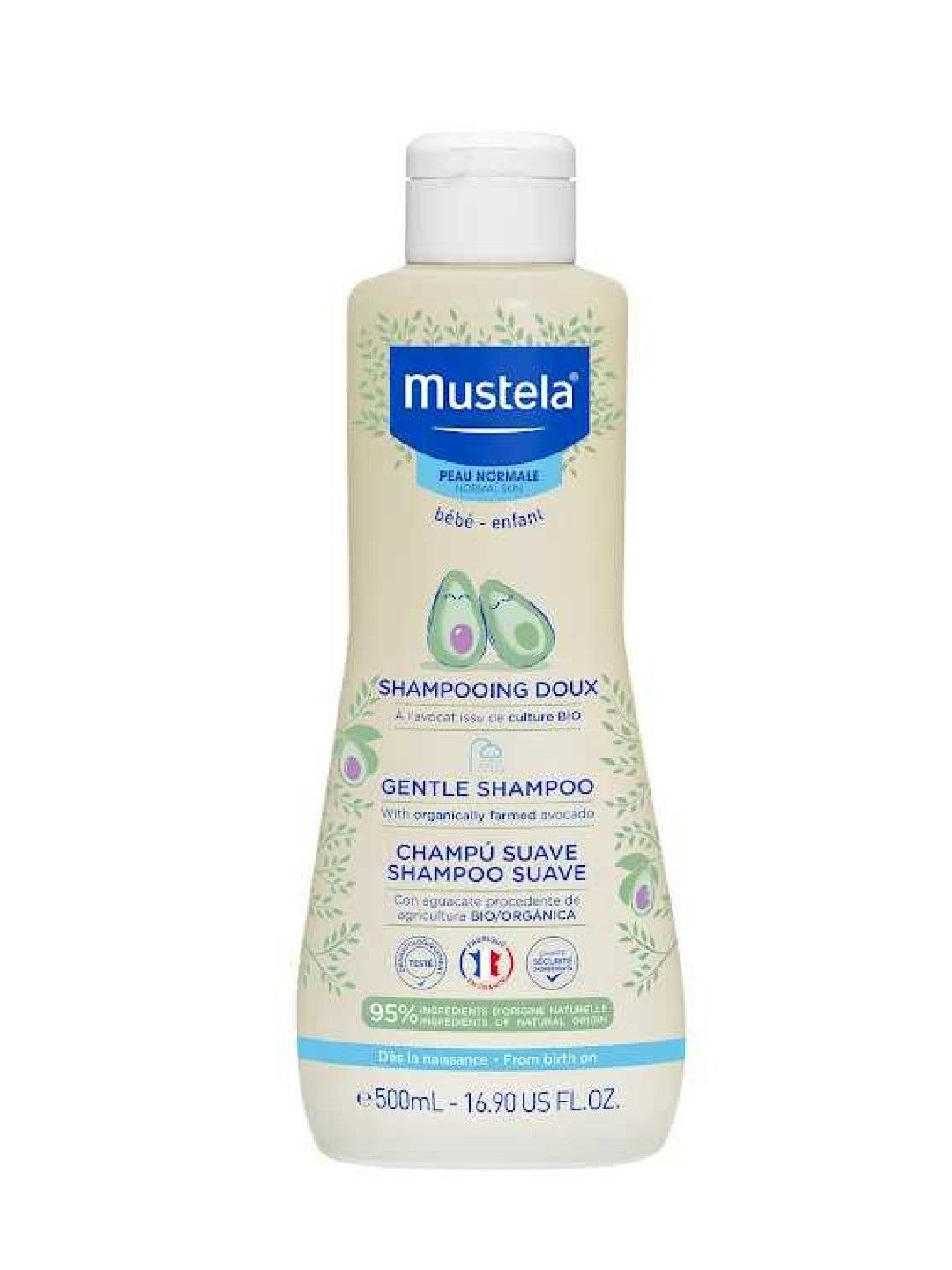 Mustela Gentle Shampoo (500ml)