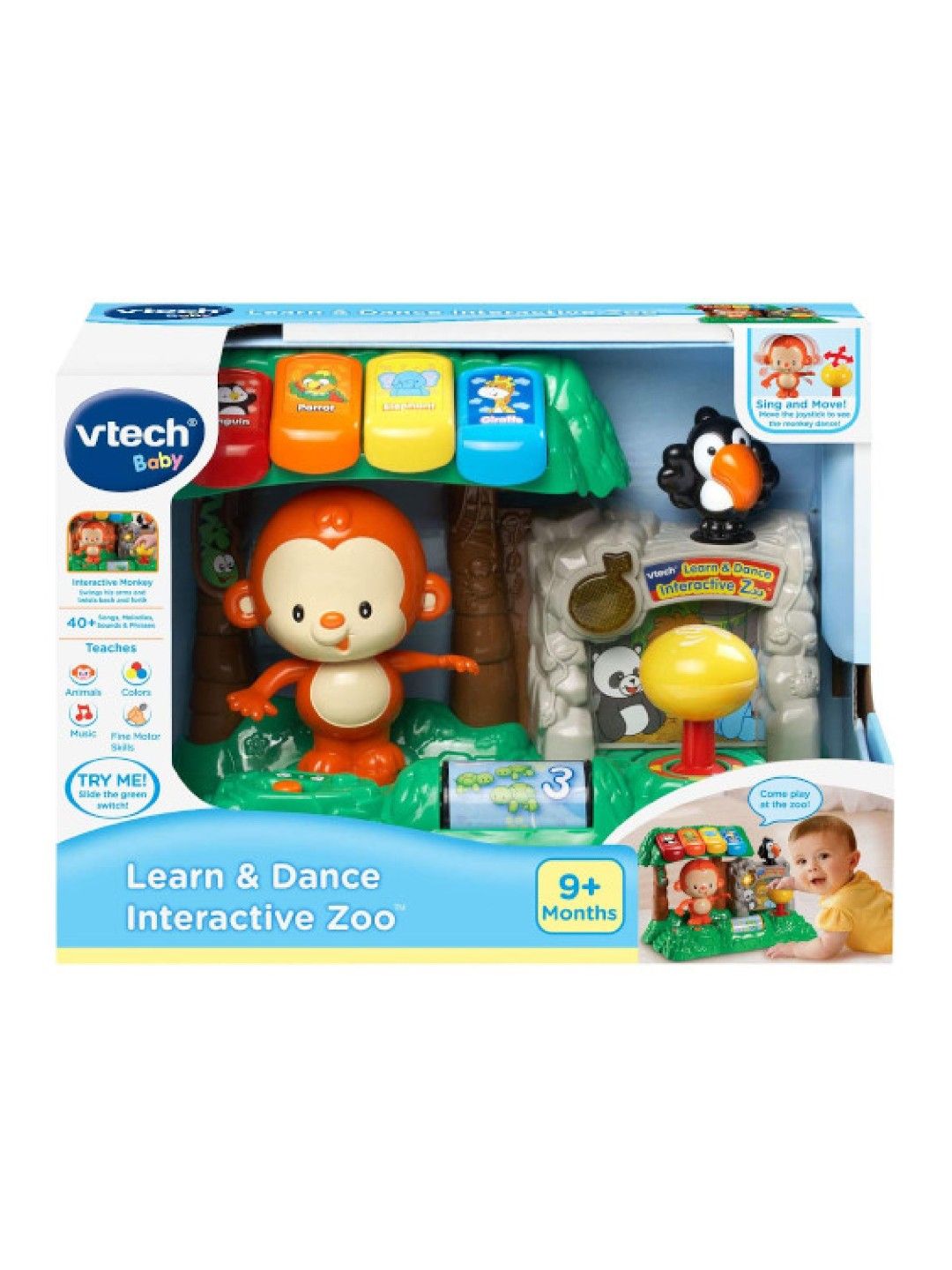 VTech Learn & Dance Interactive Zoo (No Color- Image 4)