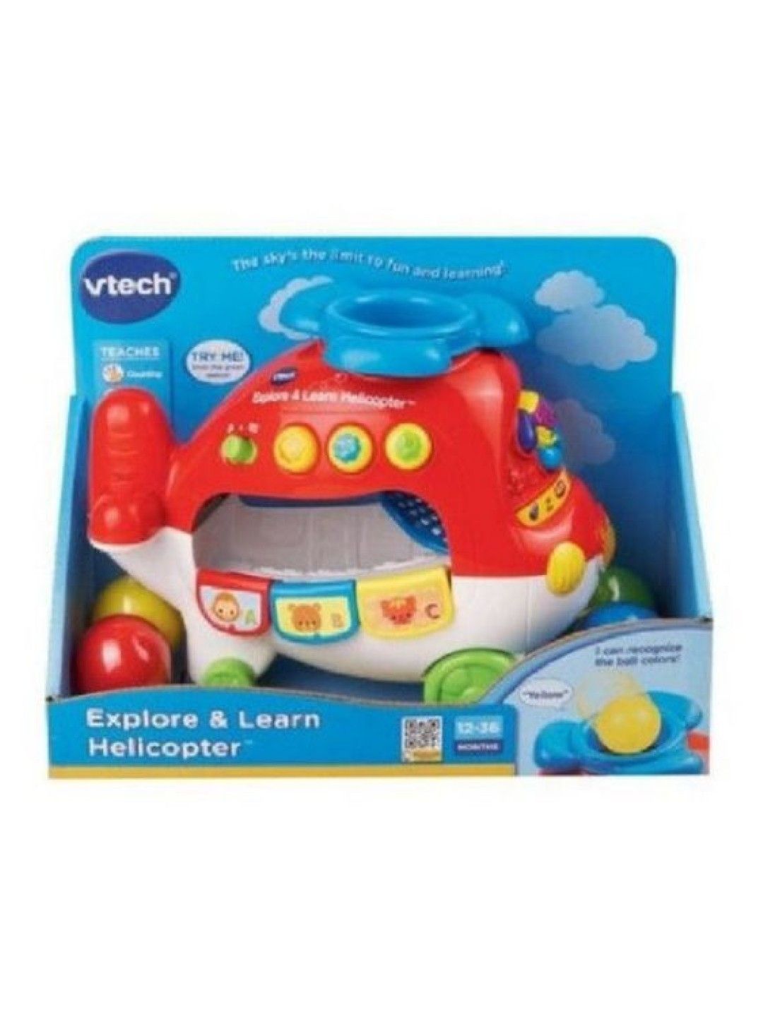 VTech Learn & Sort Helicopter (No Color- Image 1)