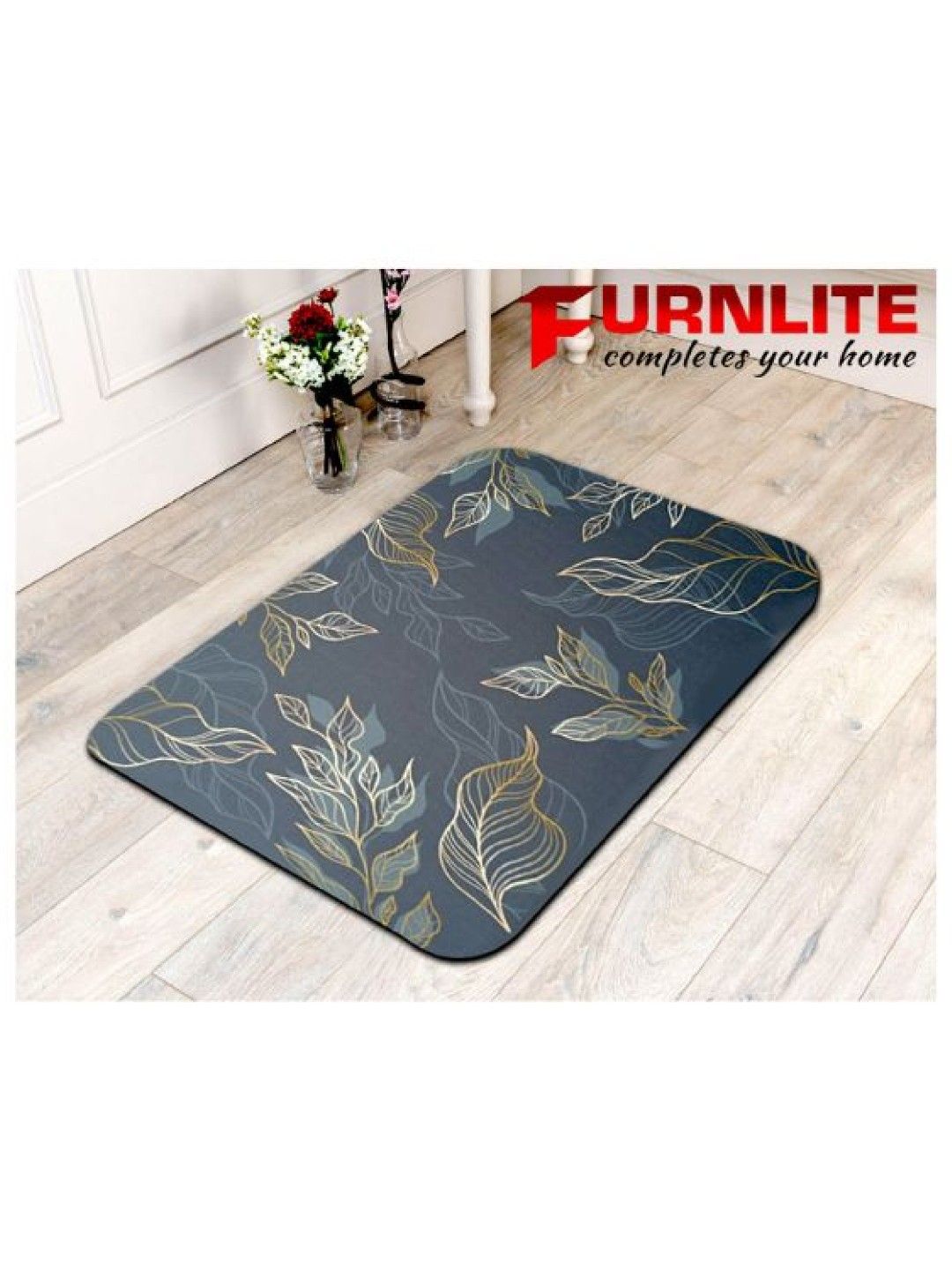 Furnlite Quick Dry Mat (Leaves- Image 2)