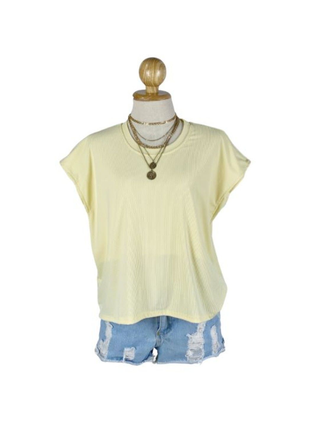 Mama Brand PH Batwing Breastfeeding Top (Lemon Yellow- Image 1)