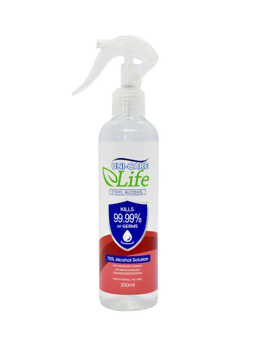 Uni-care Life Ethyl Alcohol Spray (250ml) (No Color- Image 1)