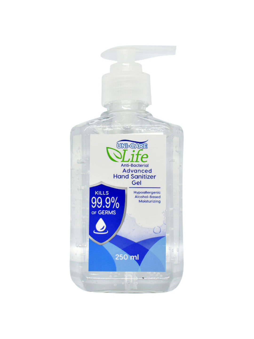 Uni-care Life Hand Sanitizer Gel (250ml) (No Color- Image 1)