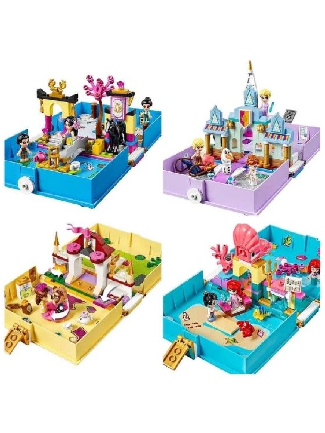 Hungry Hippo PH Princess Disney Building Blocks (aRIEL- Image 3)