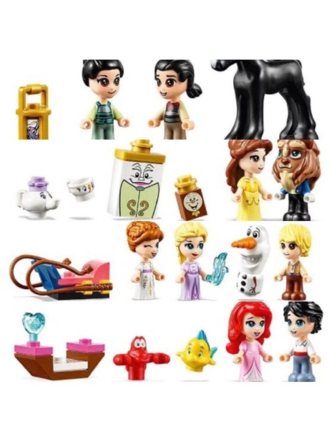 Hungry Hippo PH Princess Disney Building Blocks (aRIEL- Image 4)