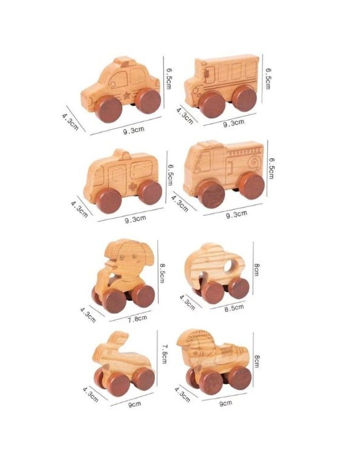 Hungry Hippo PH Wooden Push Pull Toy (AMBULANCE- Image 2)
