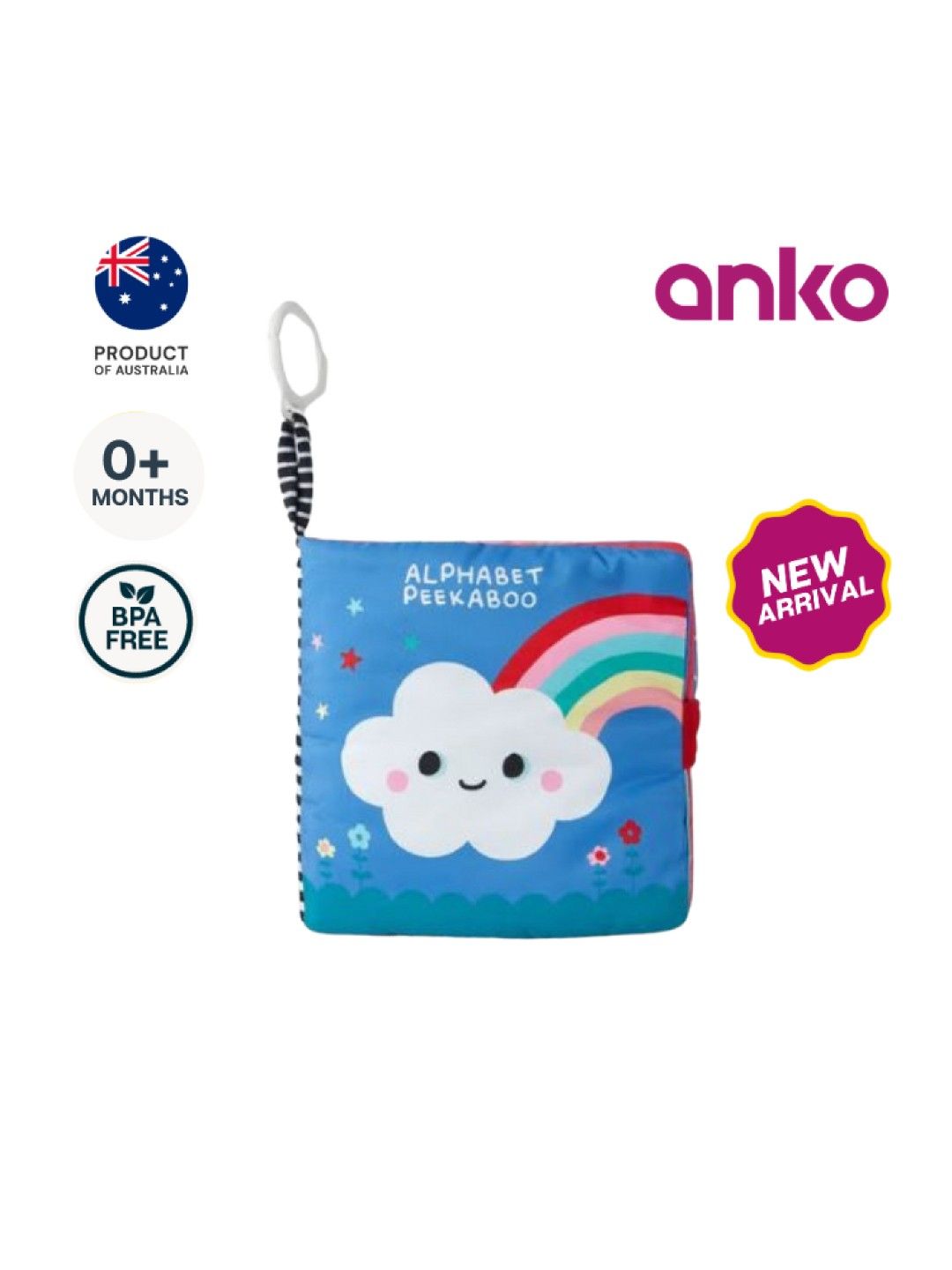 Anko Alphabet Peek-A-Boo Pram Book