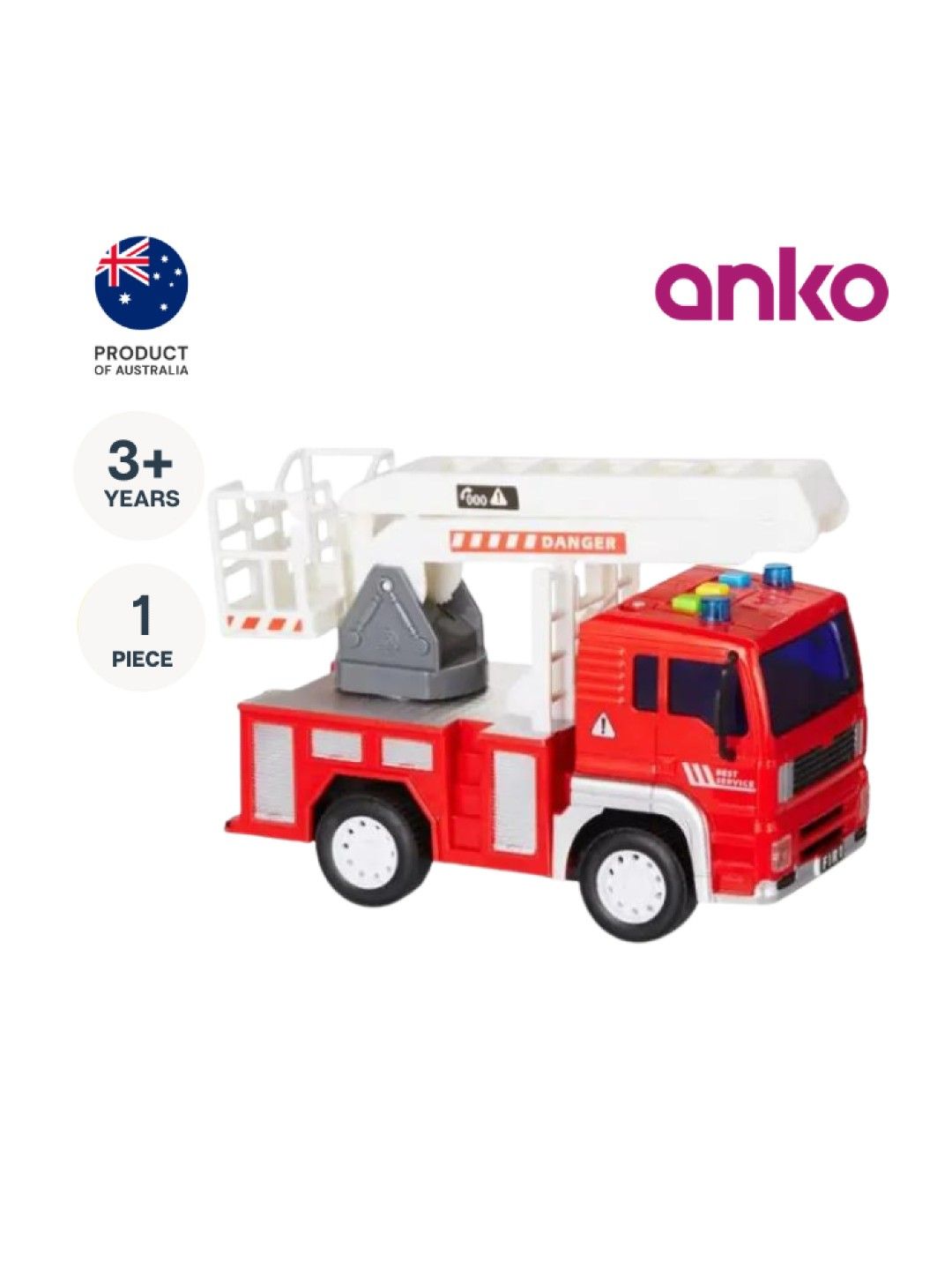 Anko Lights and Sounds Fire Truck