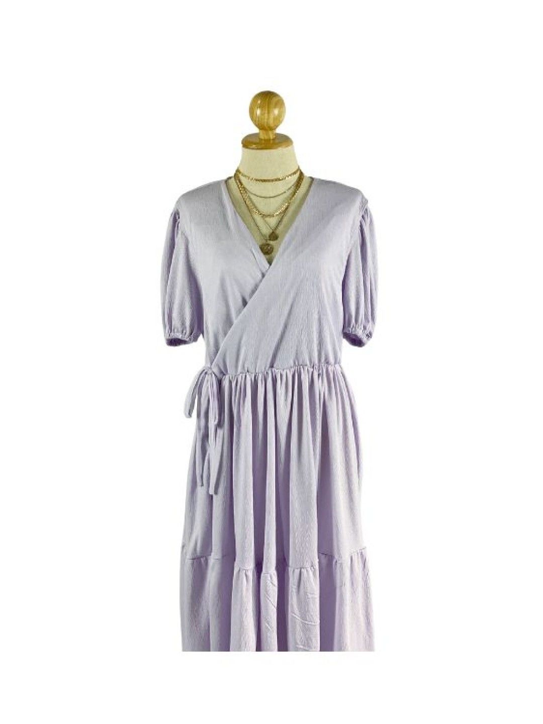 Mama Brand PH Bella Maternity Breastfeeding Dress (Lilac- Image 2)