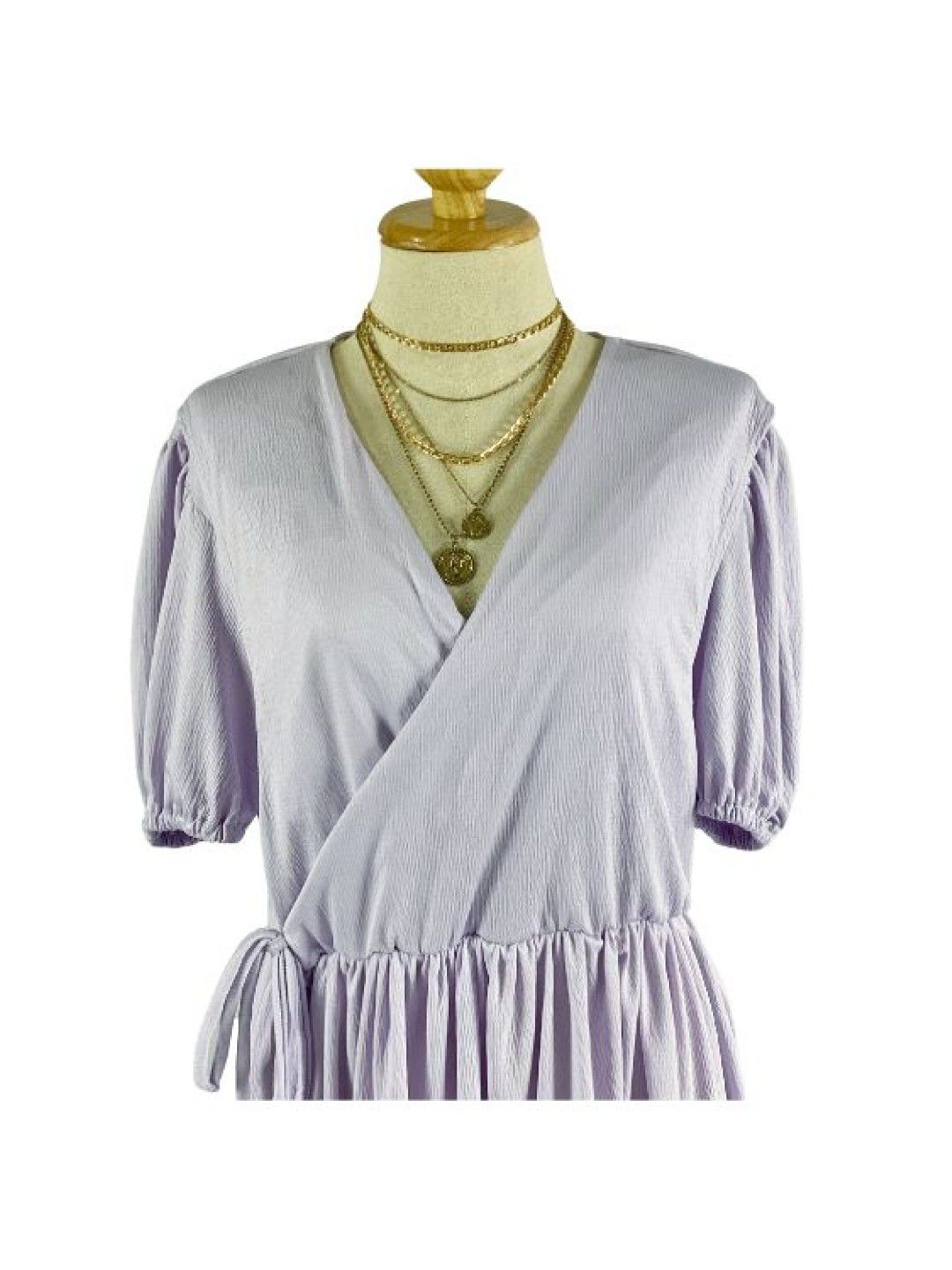 Mama Brand PH Bella Maternity Breastfeeding Dress (Lilac- Image 3)