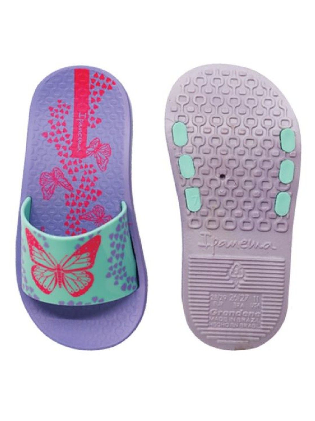 Ipanema Go Slide Kids (Lilac Green Pink- Image 2)