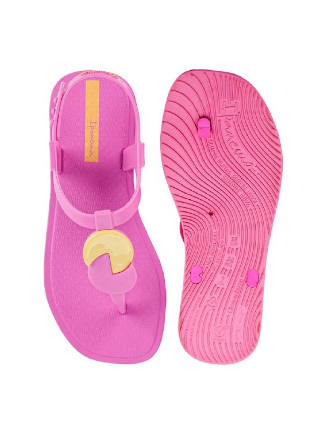 Ipanema Class Duo Kids Sandals (Lilac Yellow- Image 2)