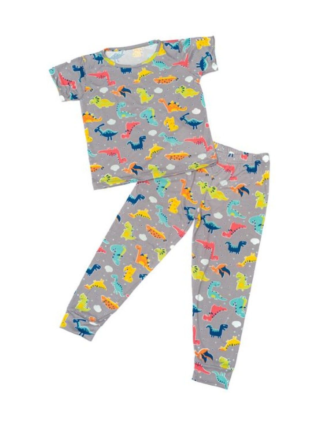 bean fashion Dinosaur Shortsleeves Pajama Set (Lilac- Image 2)